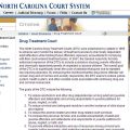 NC drug treatment court website