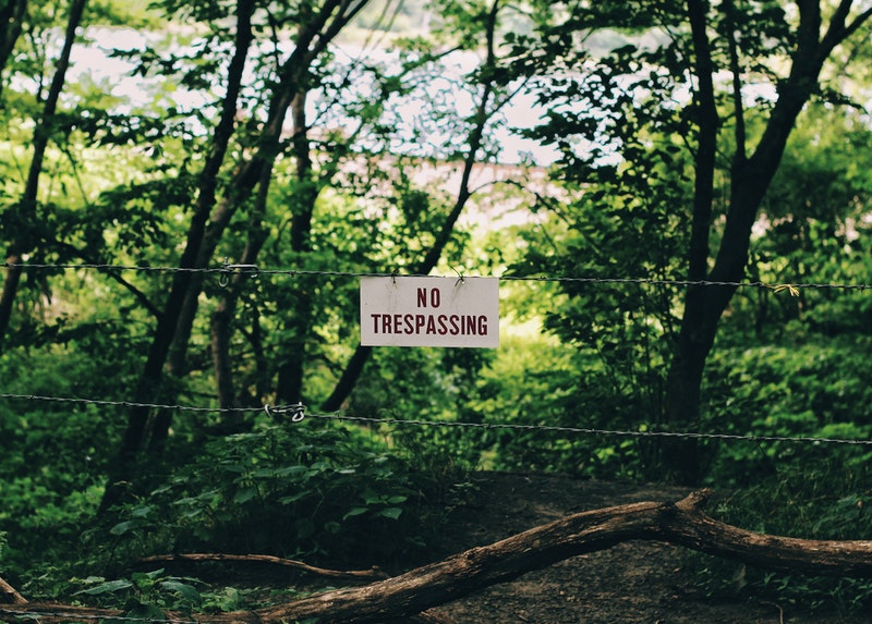 Rules for No Posting Trespassing Signs in NC Trespassing Law
